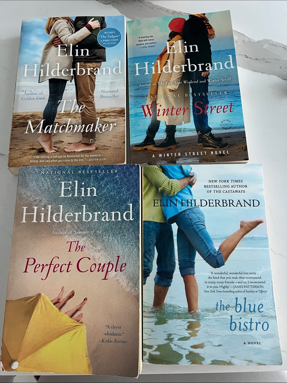 Elin Hilderbrand Set of 4 Paperback Novels